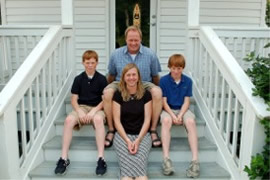 Family at the Anniversary