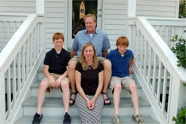 Family at the Anniversary