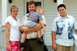 Family at the Anniversary