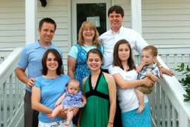 Family at the Anniversary