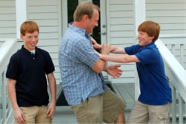 Family at the Anniversary