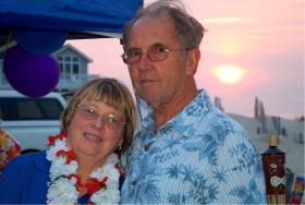 Sue and Bill 50th Anniversary Luau